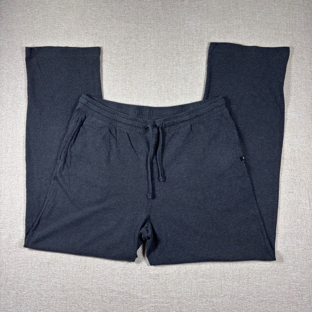 Pact Organic Cotton Lounge Pants Mens Large Sleep Drawstring Lightweight